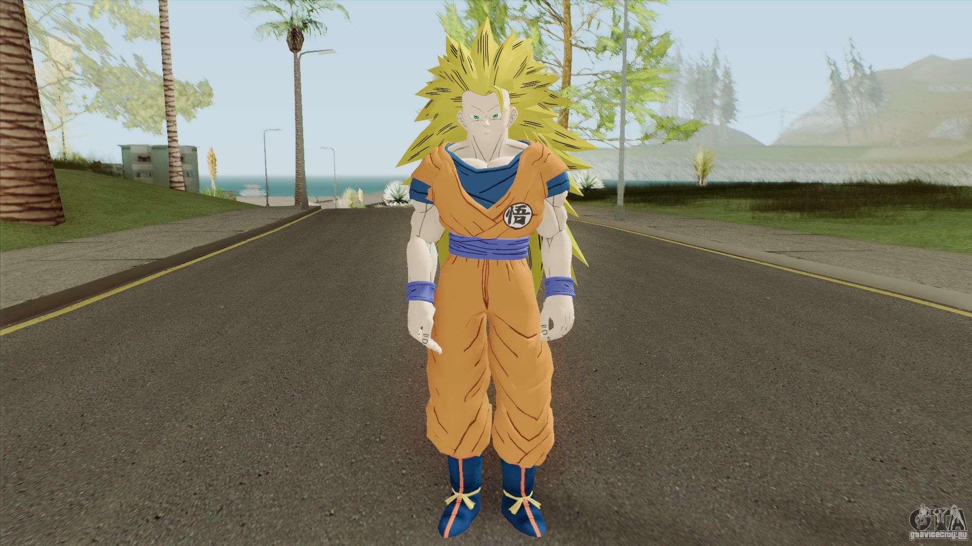 Goku Ssj3 Dlya Gta San Andreas