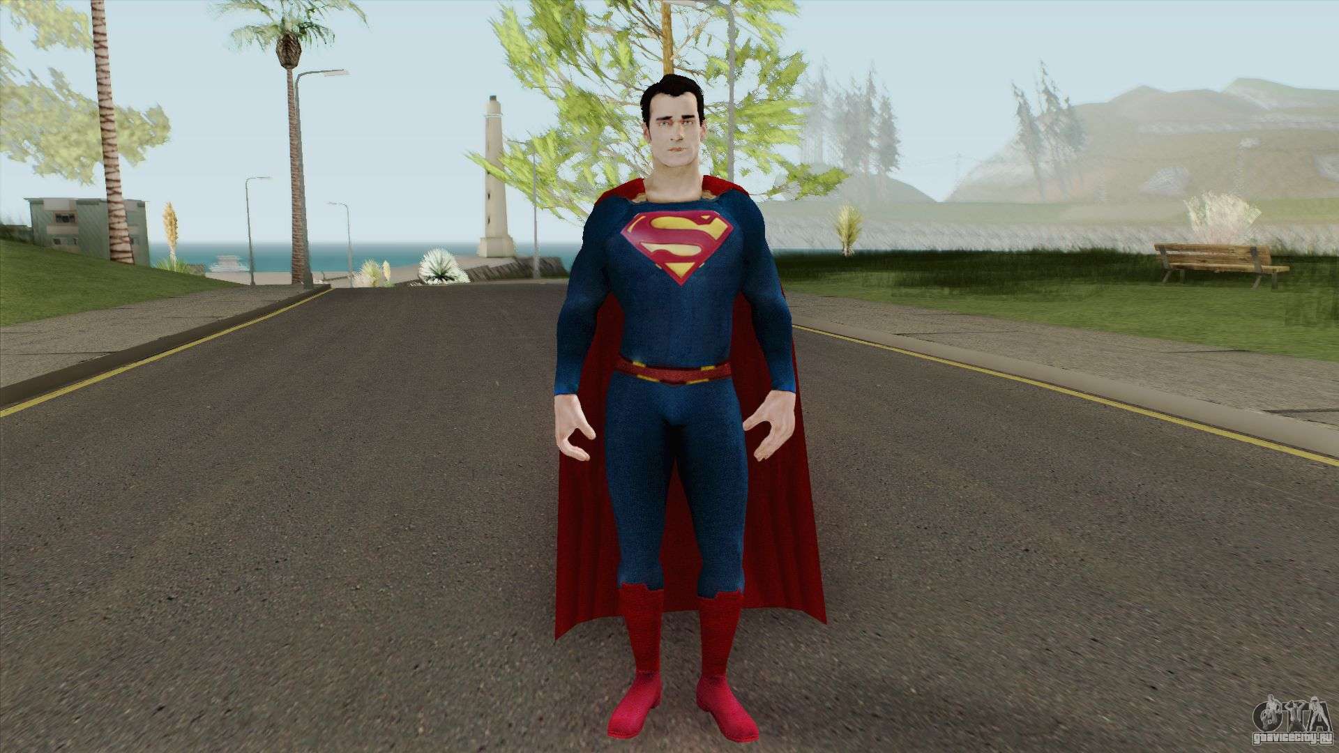 Мод CW Superman From The Elseworlds для GTA San Andreas. 