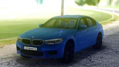 BMW M5 F90 Blue для GTA San Andreas