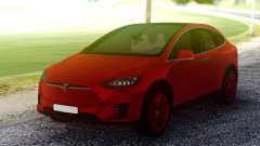 Tesla Model X Red для GTA San Andreas