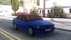BMW M5 E34 Blue Sedan для GTA San Andreas