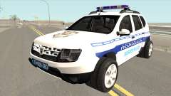 Dacia Duster Serbian Border Police для GTA San Andreas