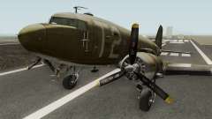 Douglas C-47 Skytrain для GTA San Andreas