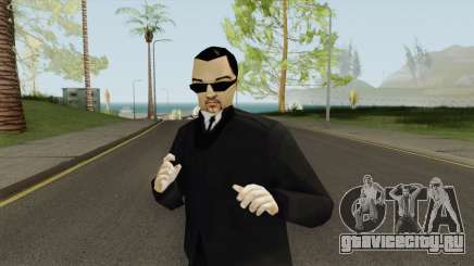Leone Mafia (GTA III) With Glasses для GTA San Andreas