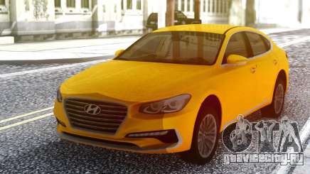 Hyundai Azera 2018 Yellow для GTA San Andreas