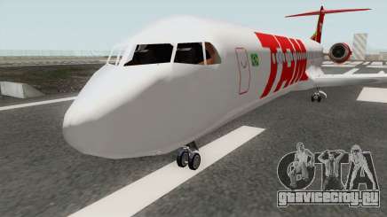 Fokker 100 TAM Airlines для GTA San Andreas