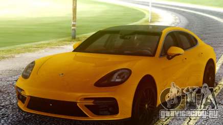 Porsche Panamera Yellow для GTA San Andreas