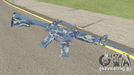 CS:GO M4A1 (Ocean Bravo Skin) для GTA San Andreas