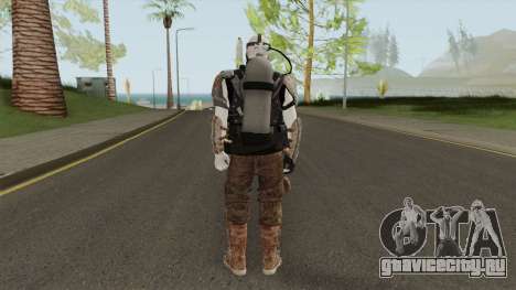Zombie Skin With Arena War Outfit для GTA San Andreas