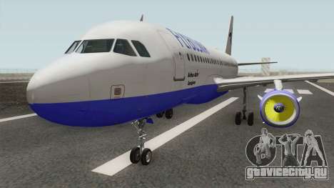 FLYBOSNIA Airbus A319 V2 для GTA San Andreas
