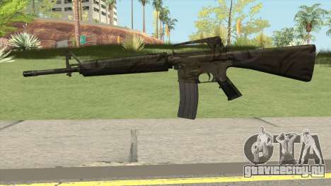 M16A2 Full Jungle Camo (Ext Mag) для GTA San Andreas