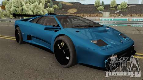 Lamborghini Diablo GT-R HQ 1999 для GTA San Andreas