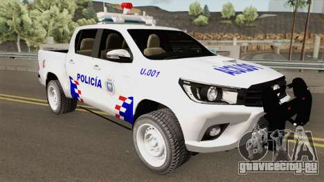 Toyota Hilux Policia de Santiago del Estero для GTA San Andreas