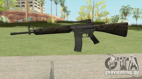 M16A2 Partial Jungle Camo (Ext Mag) для GTA San Andreas