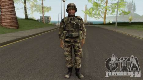 CJ Militar для GTA San Andreas
