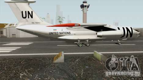 Ilyushin Il-76TD United Nations для GTA San Andreas