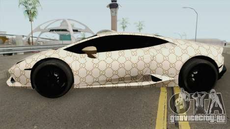 Lamborghini Huracan 2014 (Gucci Style) для GTA San Andreas