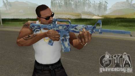 CS:GO M4A1 (Ocean Bravo Skin) для GTA San Andreas