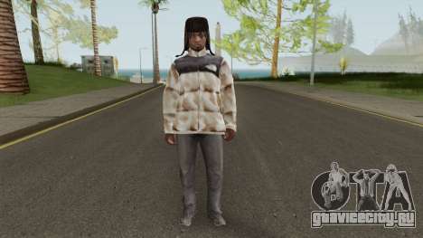 Skin Random 136 (Outfit North Face) для GTA San Andreas
