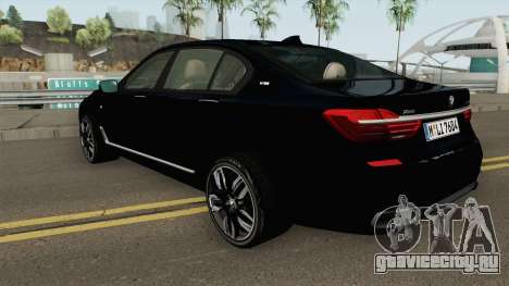 BMW M760LI G12 2018 German V1 для GTA San Andreas