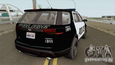 Vapid Police Cruiser Utility GTA V IVF для GTA San Andreas
