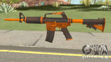 CS:GO M4A1 (Alloy Orange Skin) для GTA San Andreas