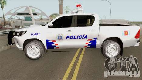 Toyota Hilux Policia de Santiago del Estero для GTA San Andreas