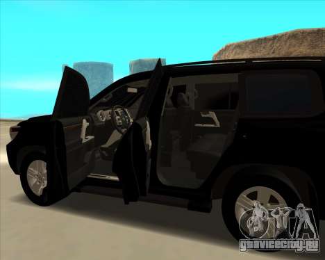 Toyota Land Cruiser 200 2013 для GTA San Andreas