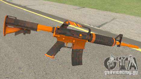 CS:GO M4A1 (Alloy Orange Skin) для GTA San Andreas