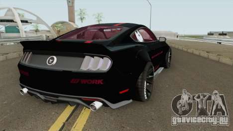 Ford Mustang GT Liberty Walk 2015 для GTA San Andreas