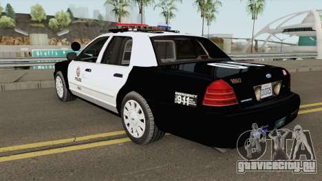 Ford Crown Victoria Police Interceptor LAPD 2011 для GTA San Andreas
