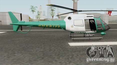 Los Santos County Sheriff Helicopter для GTA San Andreas