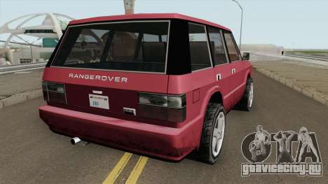 Land Rover Range Rover (Huntley Edit) SA Style для GTA San Andreas