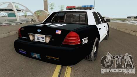 Ford Crown Victoria LAPD 2003 для GTA San Andreas