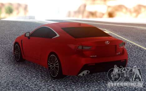 Lexus RC F для GTA San Andreas