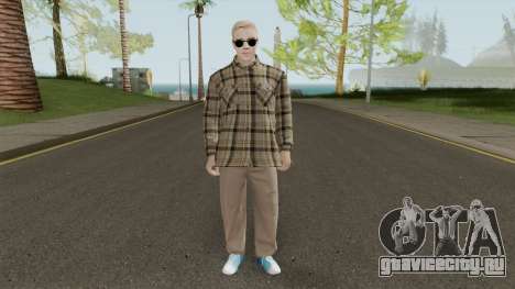 Justin Bieber Casual Outfit для GTA San Andreas