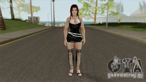 Tina Slutty Dress для GTA San Andreas