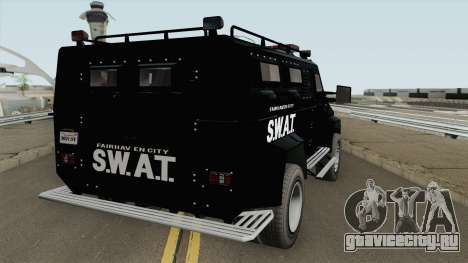 NFS MW 2012 SWAT Van IVF для GTA San Andreas
