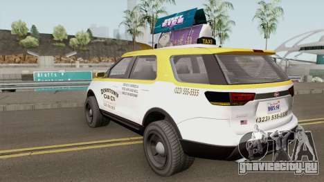 Vapid Scout Taxi GTA V IVF для GTA San Andreas