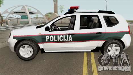 Renault Duster Policija Bih для GTA San Andreas