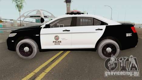 Ford Taurus Police Interceptor LAPD 2015 для GTA San Andreas