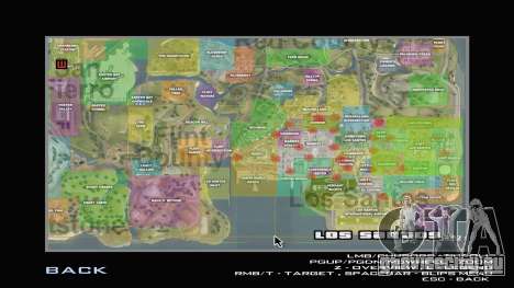 G-Soldier LSRP Detailed Map Radar для GTA San Andreas