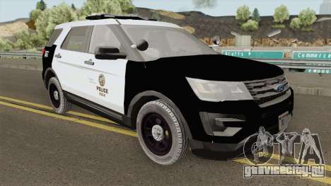 Ford Explorer Police Interceptor LAPD 2017 для GTA San Andreas