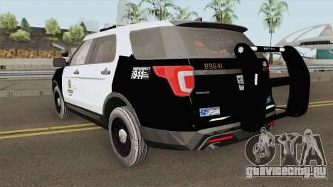 Ford Explorer Police Interceptor LAPD 2017 для GTA San Andreas
