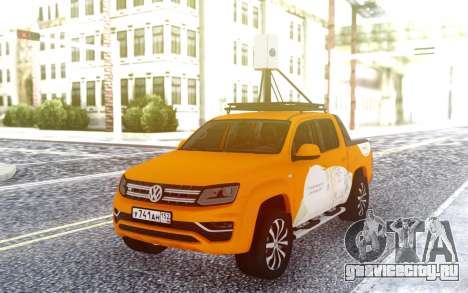 Volkswagen Amarok V6 Яндекс.Карты для GTA San Andreas
