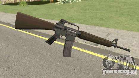 M16A2 Partial Desert Camo (Ext Mag) для GTA San Andreas