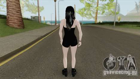 Metal Girl Skin V2 для GTA San Andreas