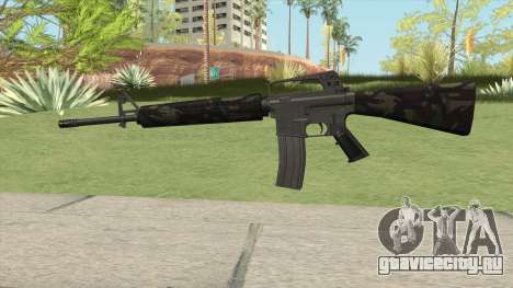 M16A2 Partial Forest Camo (Ext Mag) для GTA San Andreas