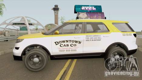 Vapid Scout Taxi GTA V IVF для GTA San Andreas