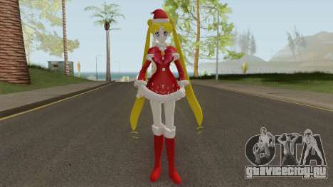 Usagi Tsukino in Christmas Clothes для GTA San Andreas
